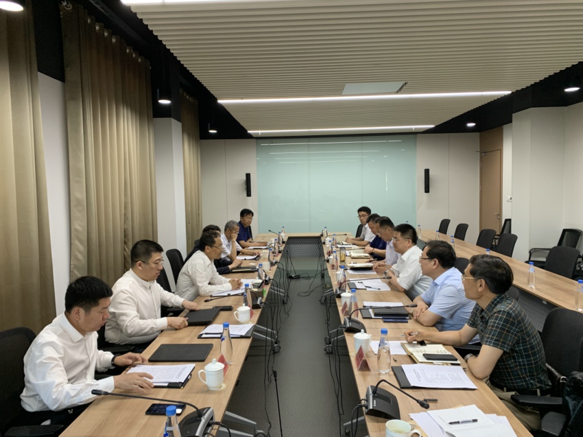 公司黨委書記、總經(jīng)理楊國彪帶隊到中國雄安集團拜訪調(diào)研
